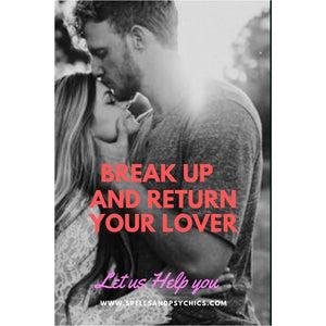 Break Up Spell. Break up a couple and get your ex back spell - Spells and Psychics