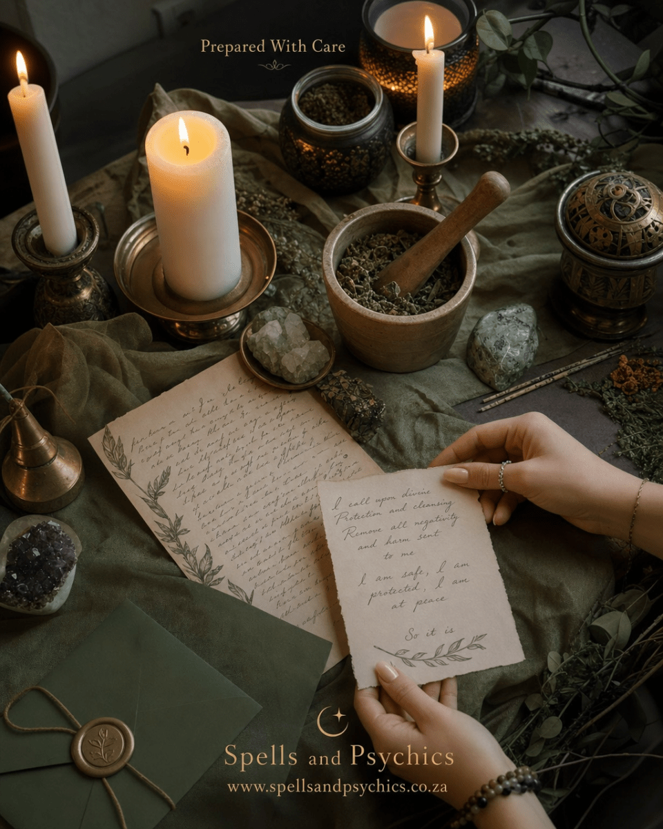 Evil Spirit Protection Spell for Curse Removal & Cleansing - Spells and Psychics