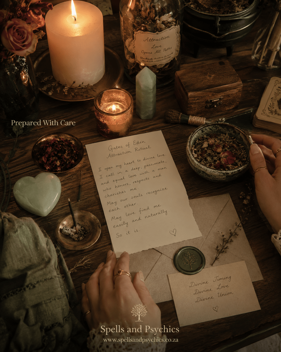 Gay Love Spell: Gates of Eden Attraction Ritual - Spells and Psychics