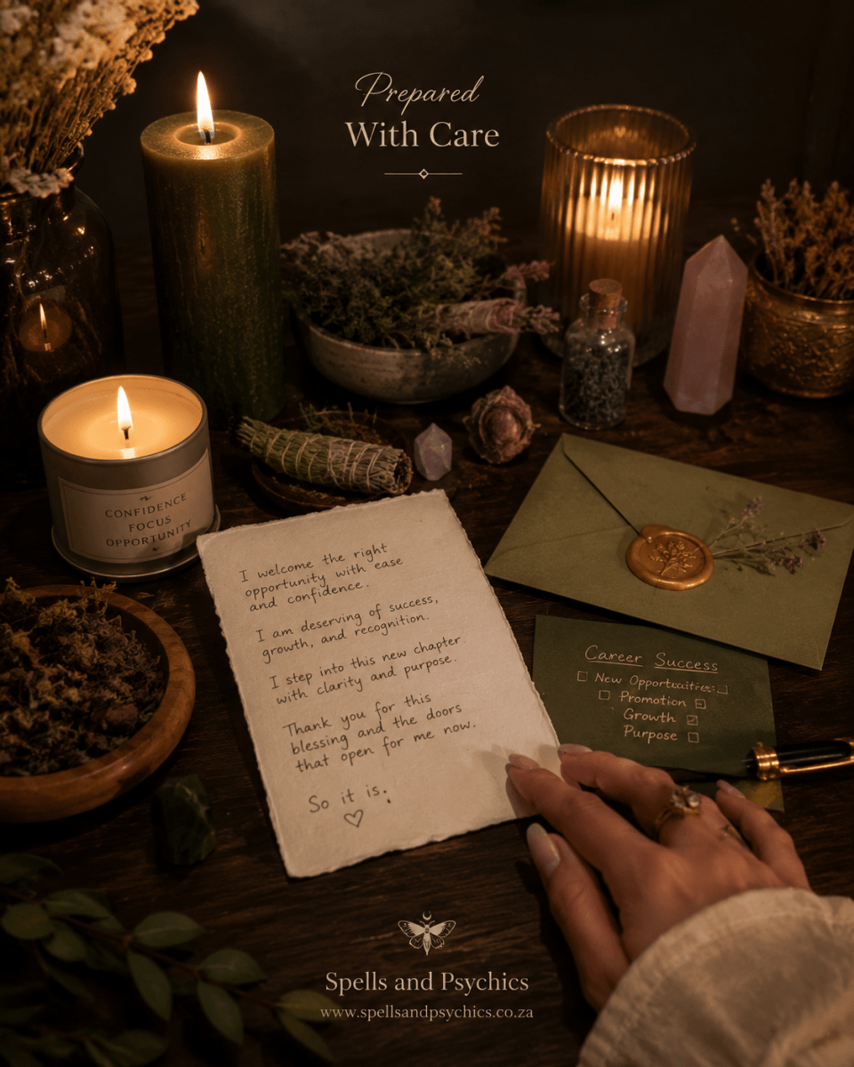 Get That Job Spell & Promotion Spell for Career Success - Spells and Psychics