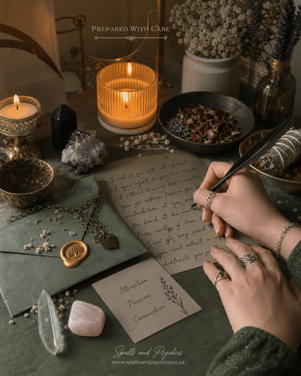 Lust for Me Love Spell for Attraction and Passion - Spells and Psychics