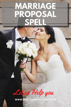 Marry Me Spell - Marriage Proposal Spell - Spells and Psychics