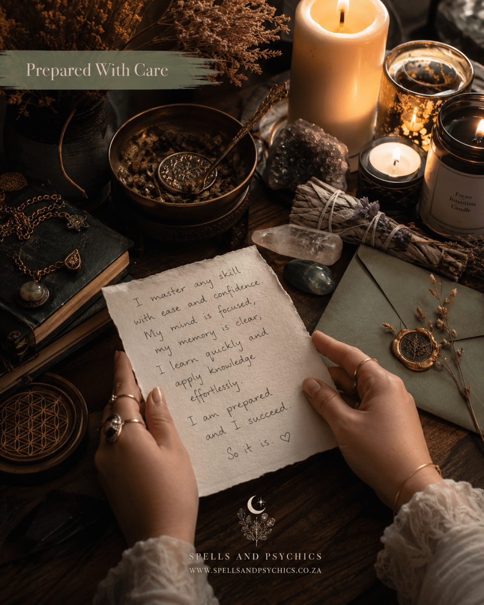 Master Any Skill Spell for Exams & Interviews - Spells and Psychics