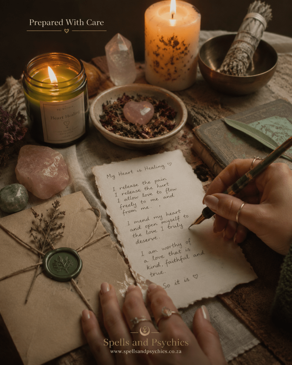 Mend a Broken Heart Healing Love Spell - Spells and Psychics