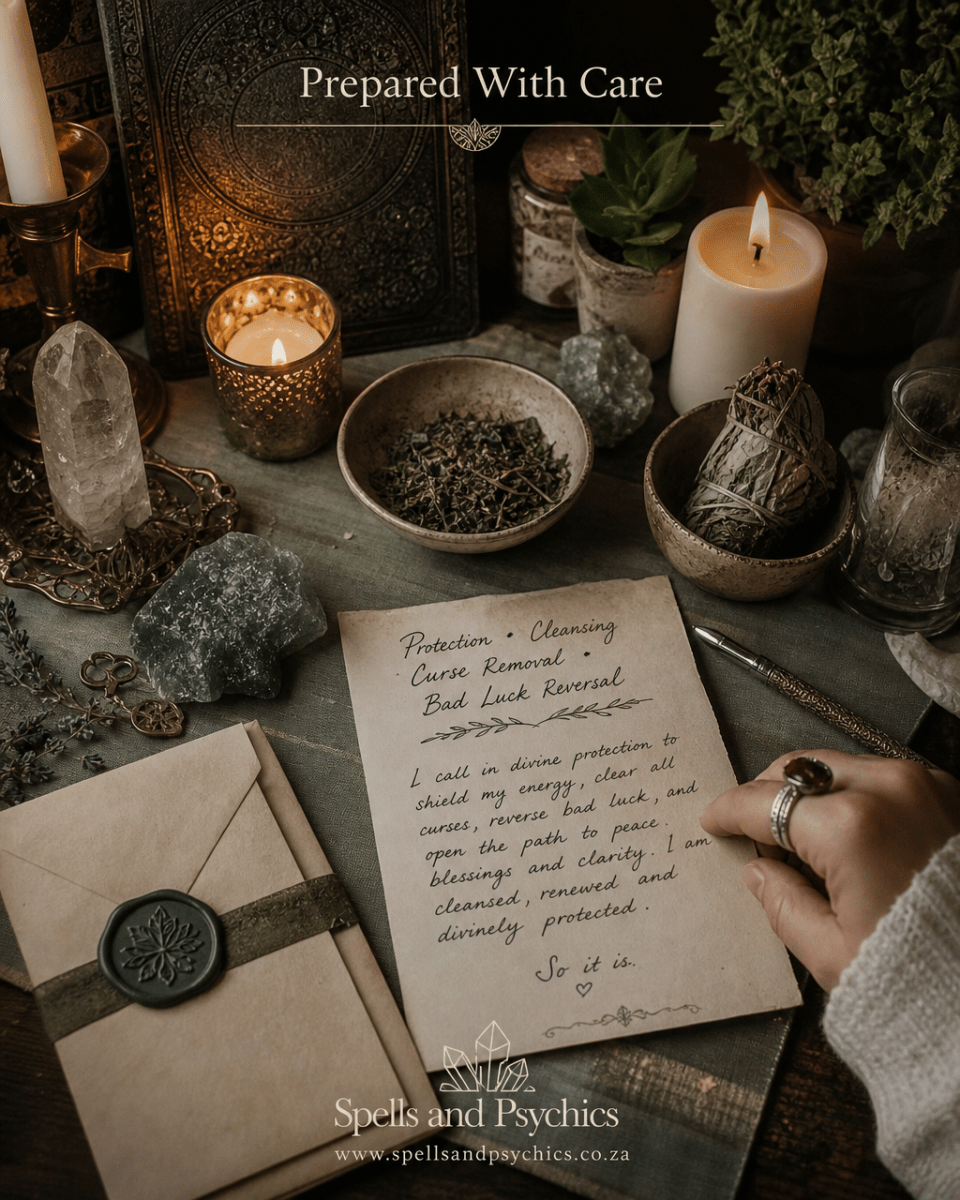 Protection Spell for Bad Luck, Curse Removal & Cleansing - Spells and Psychics