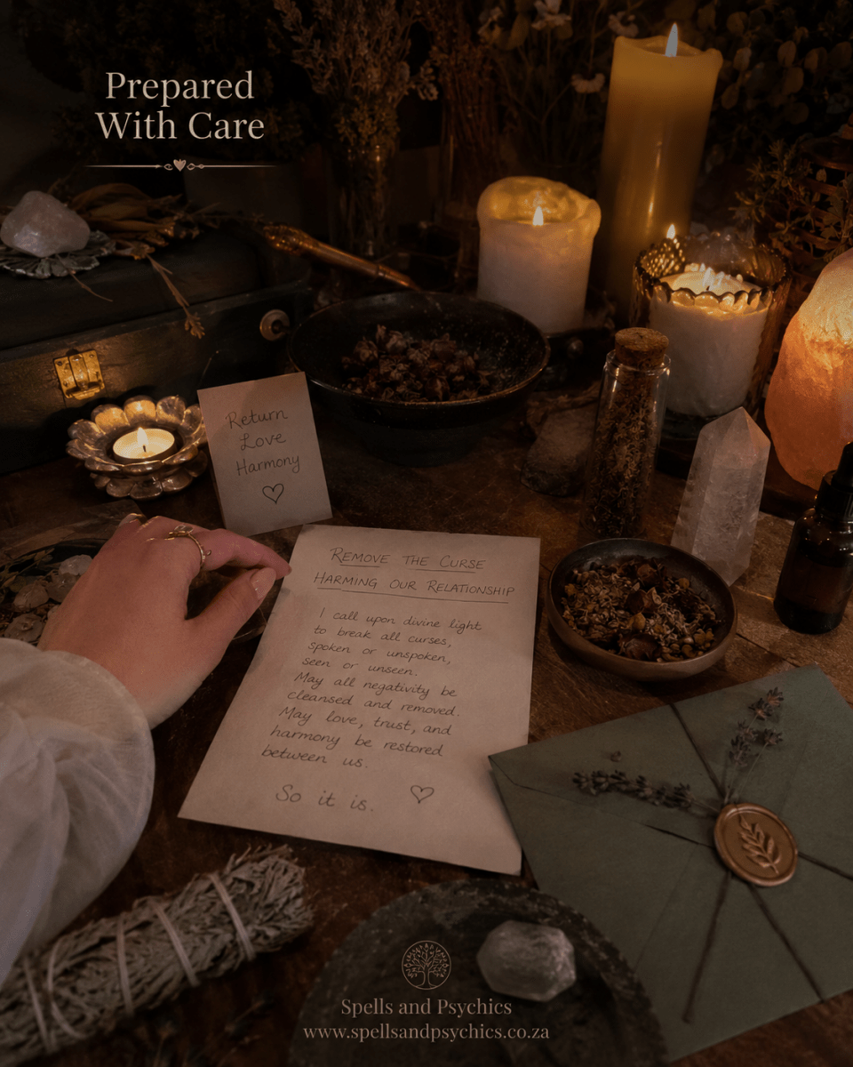 Remove a Curse Harming Your Relationship - Cleansing Ritual - Spells and Psychics