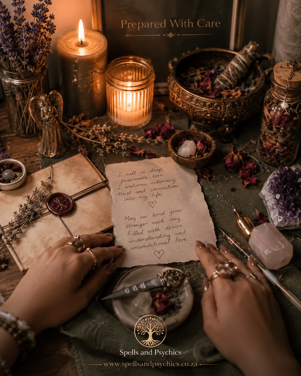 Sex Love Spell for Bedroom Passion and Intimacy - Spells and Psychics