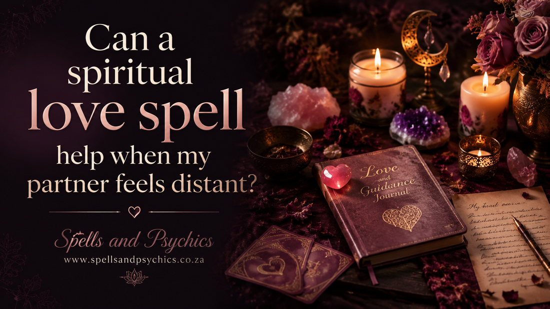 Can a spiritual love spell help when my partner feels distant?