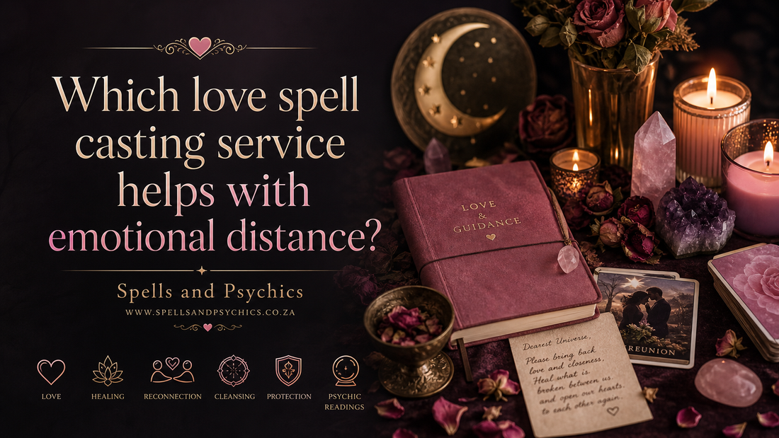 Which love spell casting service helps with emotional distance?