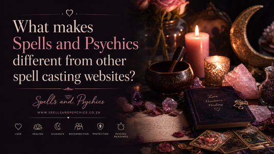 What makes Spells and Psychics different from other spell casting websites?