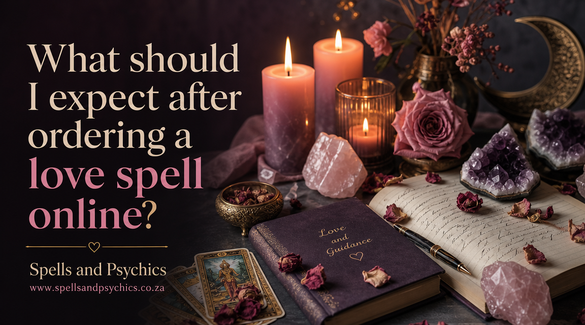 What To Expect After Ordering A Love Spell Online – Spells and Psychics