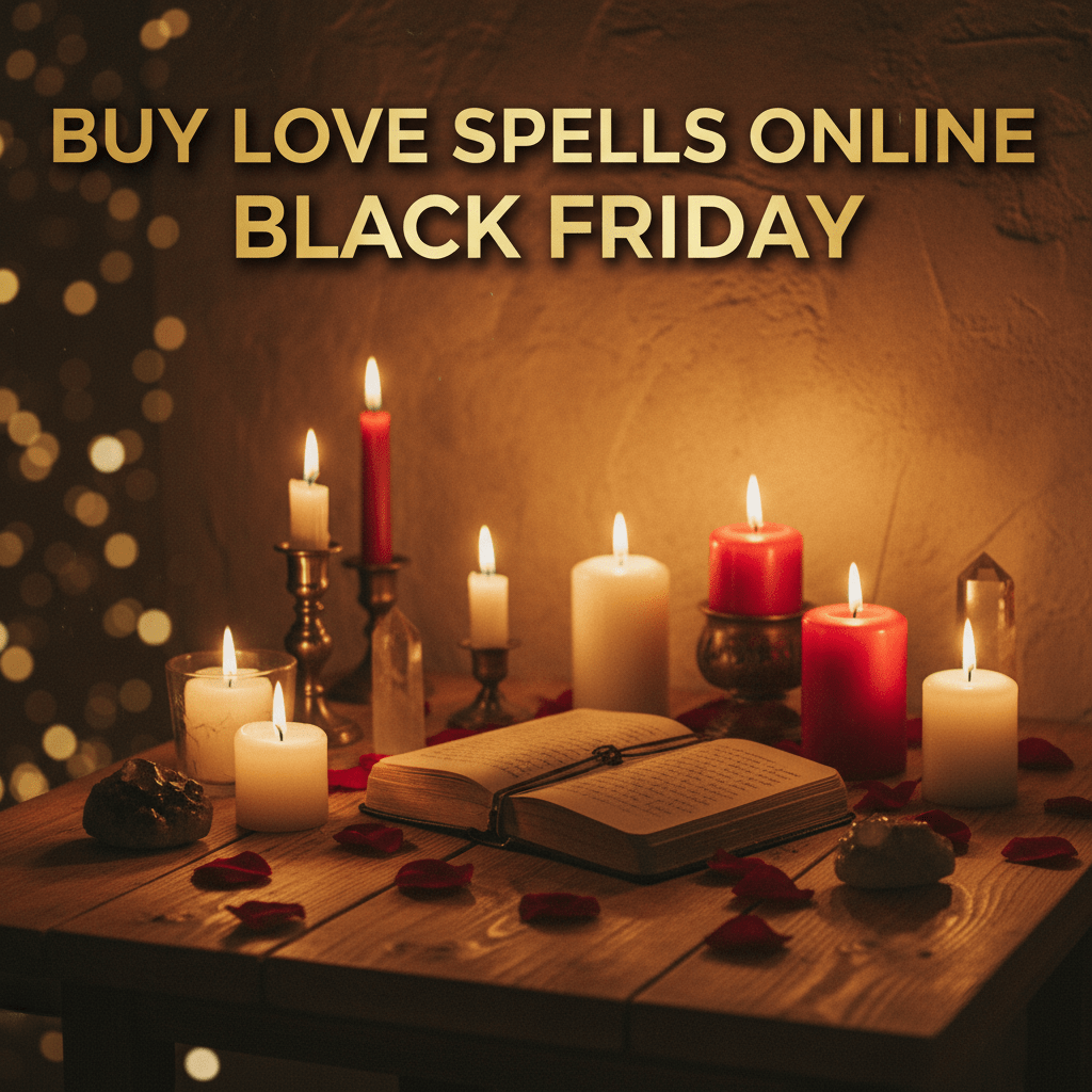 Buy Love Spells Online Black Friday: Ignite True Passion - Spells and Psychics