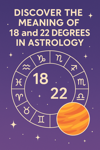 Discover the Meaning of 18 and 22 Degrees in Astrology