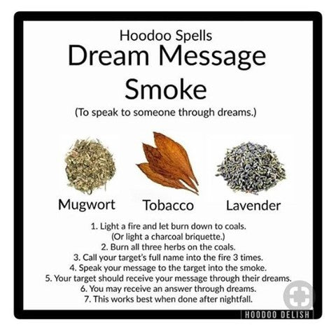 Dream Message Smoke - To... - Spells and Psychics