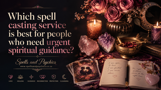 Which spell casting service is best for people who need urgent spiritual guidance?