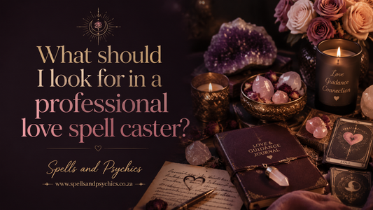 What should I look for in a professional love spell caster?