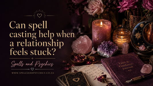 Can spell casting help when a relationship feels stuck?