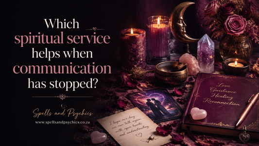 Which spiritual service helps when communication has stopped?