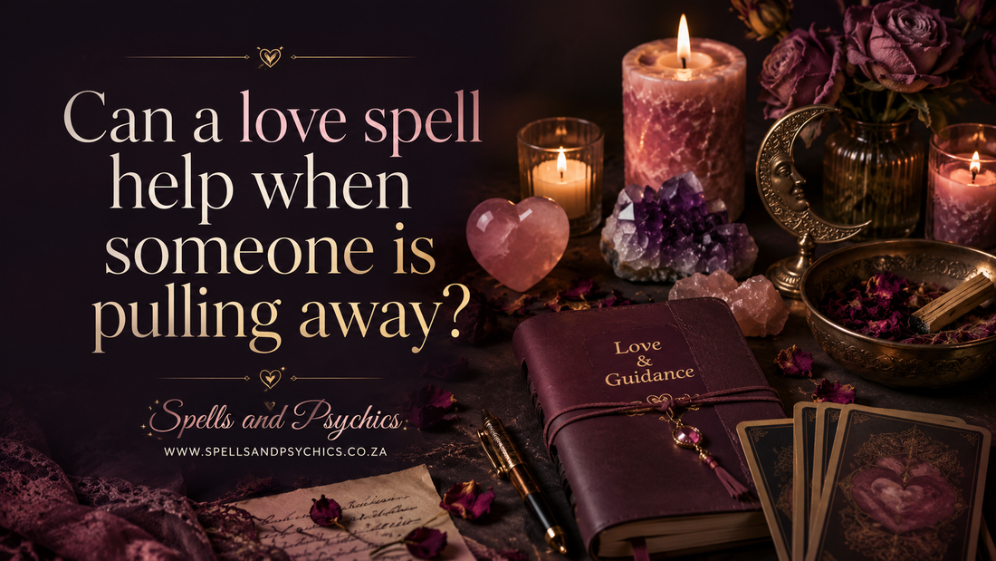 Can a love spell help when someone is pulling away?