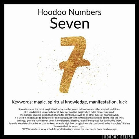 Hoodoo Numbers Seven (7) -... - Spells and Psychics