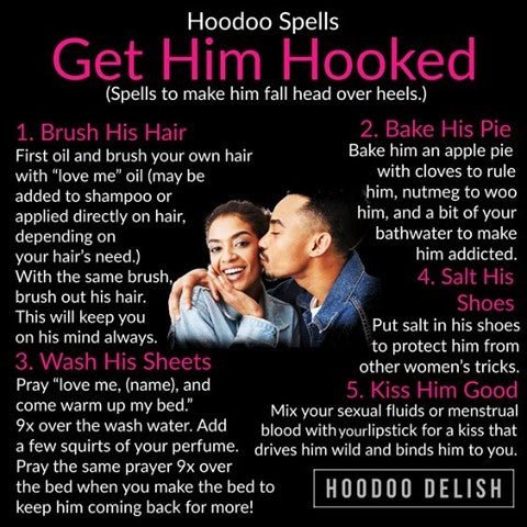HOODOO SPELLS: GET HIM HOOKED... - Spells and Psychics