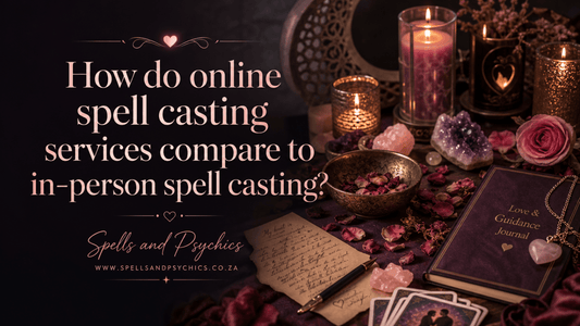 How do online spell casting services compare to in-person spell casting? - Spells and Psychics