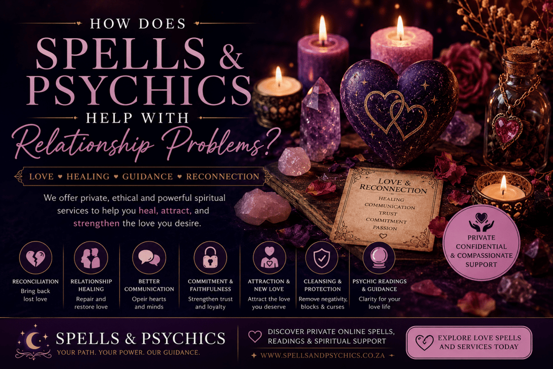 How does Spells and Psychics help with relationship problems? - Spells and Psychics
