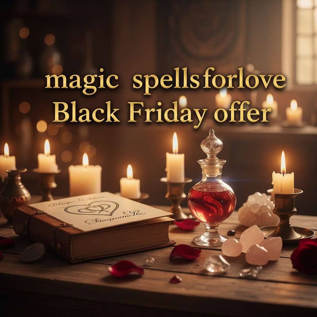 Unlock Passion: Magic Spells for Love Black Friday Offer