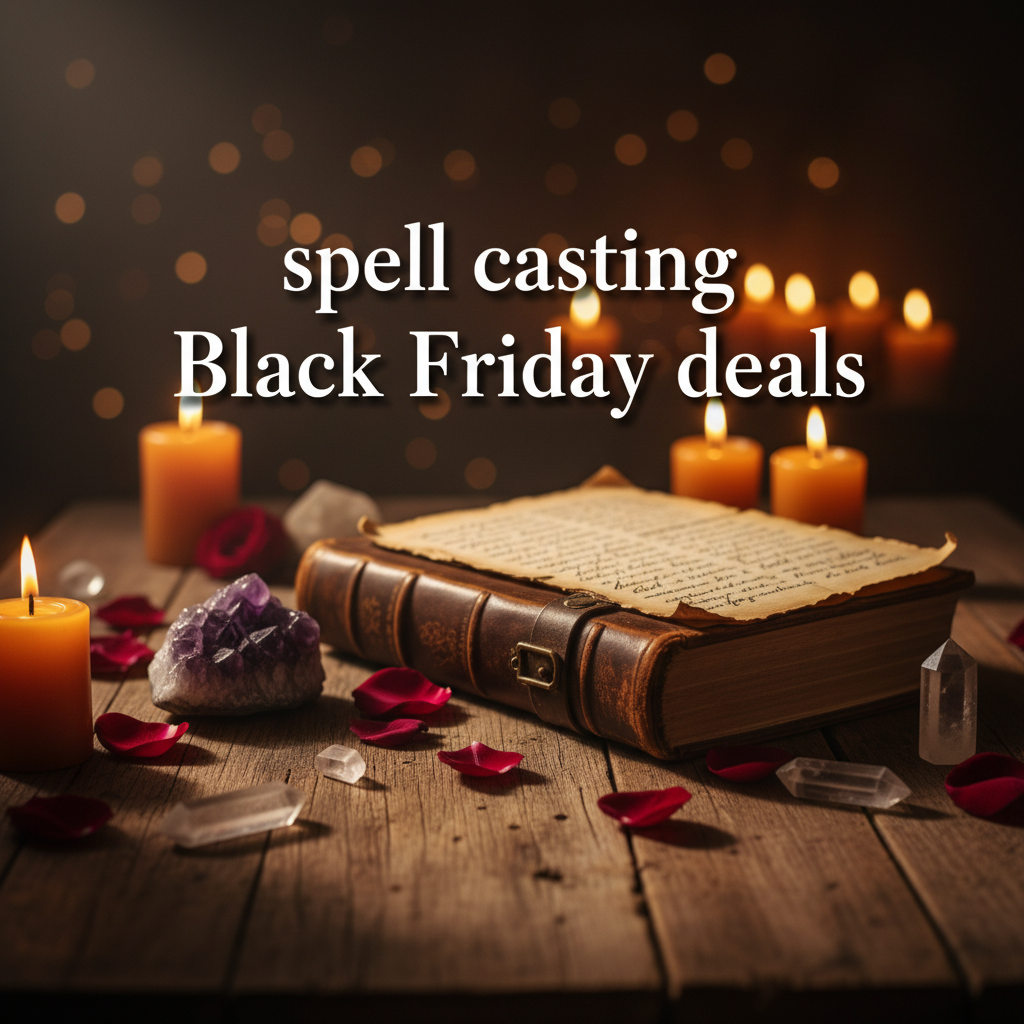 Unveil Magic: Spell Casting Black Friday Deals Await