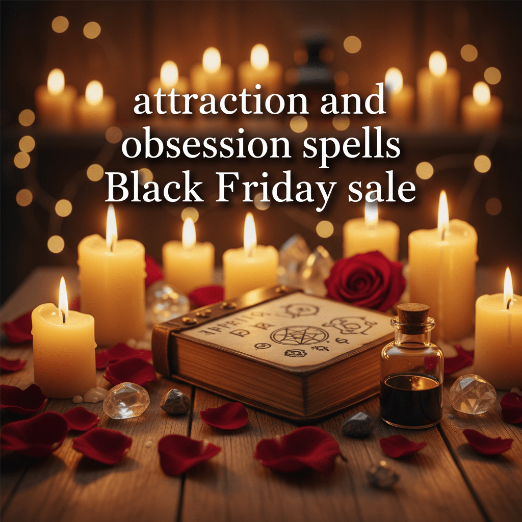 Irresistible Magic: Attraction and Obsession Spells Black Friday Sale - Spells and Psychics