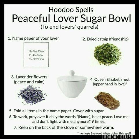 Peaceful Lover Sugar Bowl -... - Spells and Psychics
