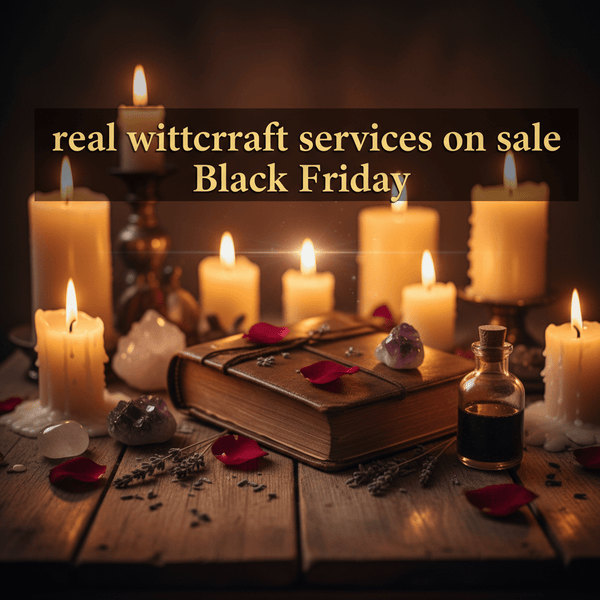 Real Witchcraft Services on Sale Black Friday Magic