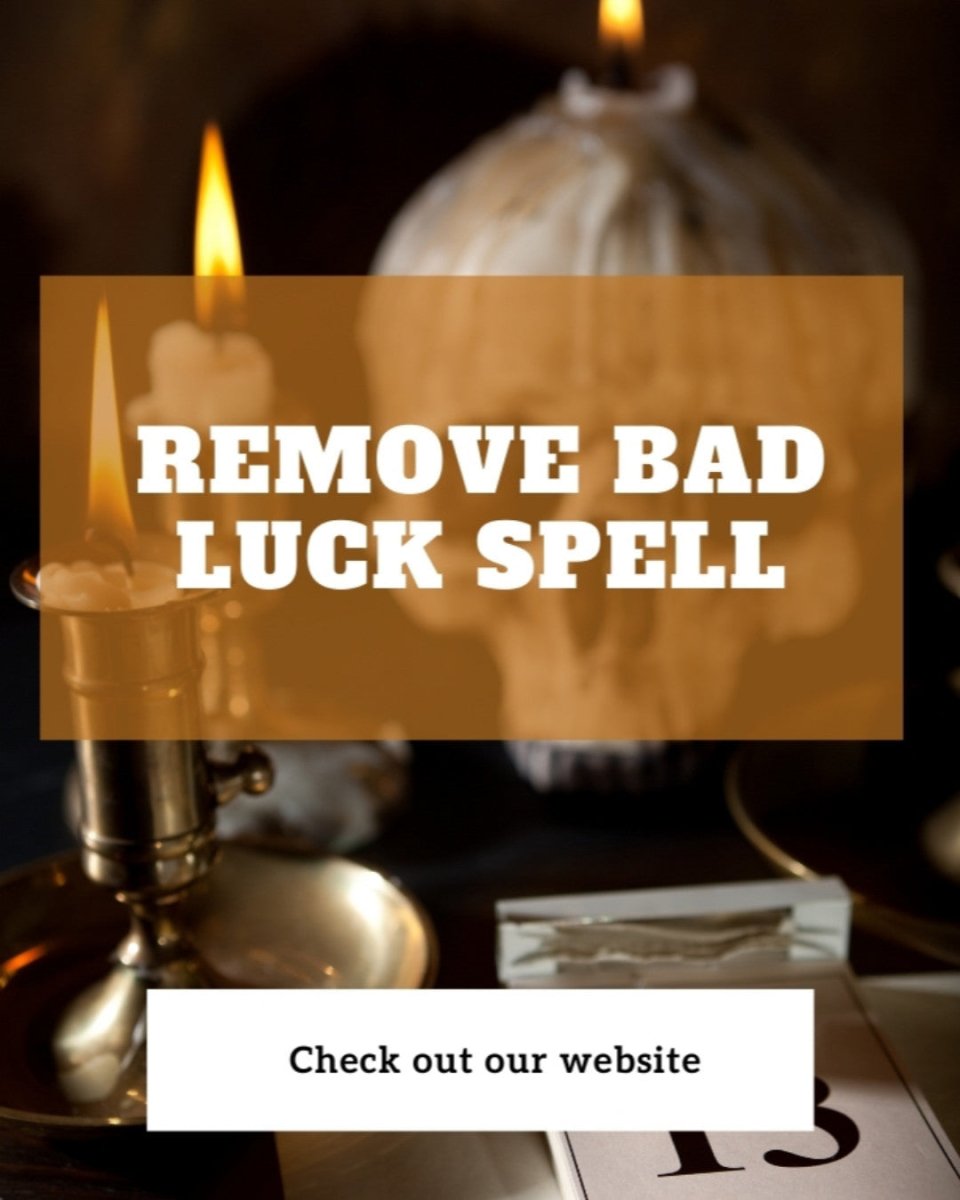 Remove Bad Luck Spell. ... - Spells and Psychics
