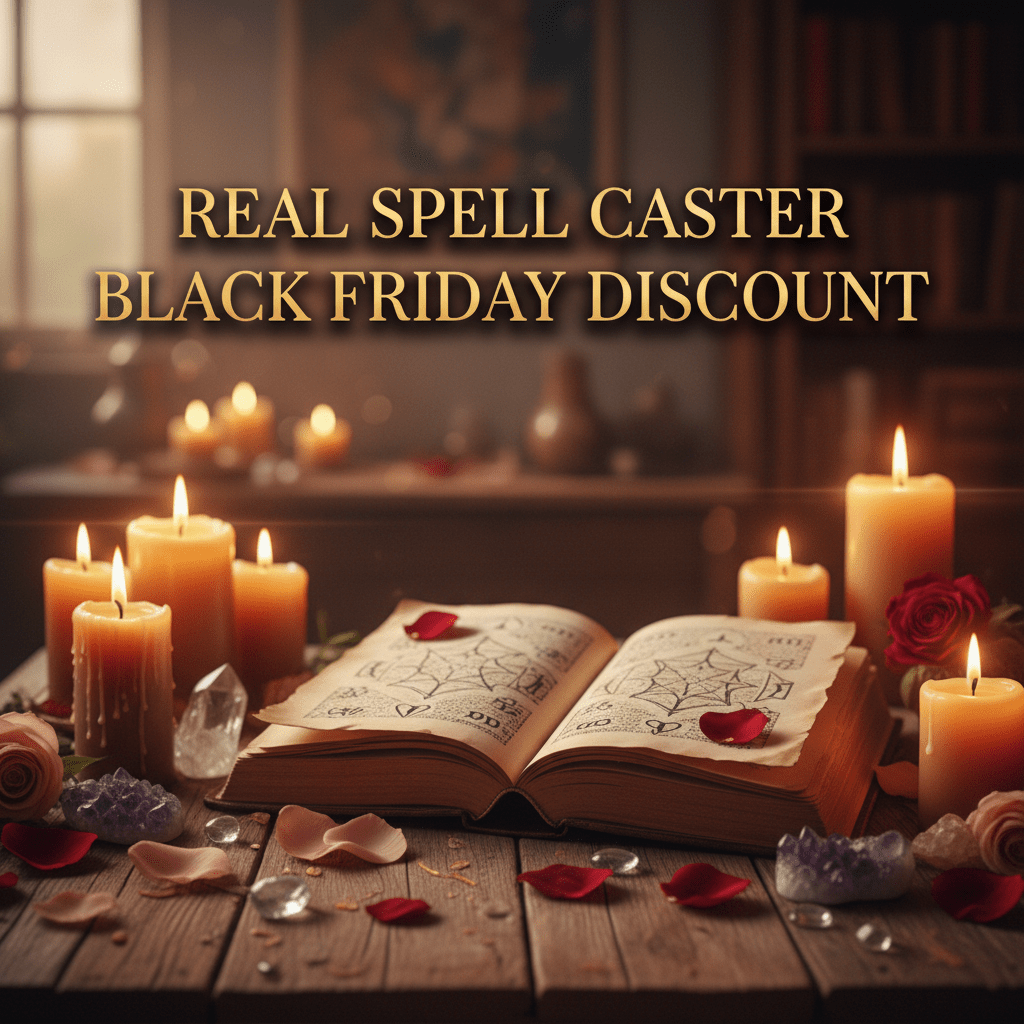 Unlock Love Magic: Real Spell Caster Black Friday Discount - Spells and Psychics
