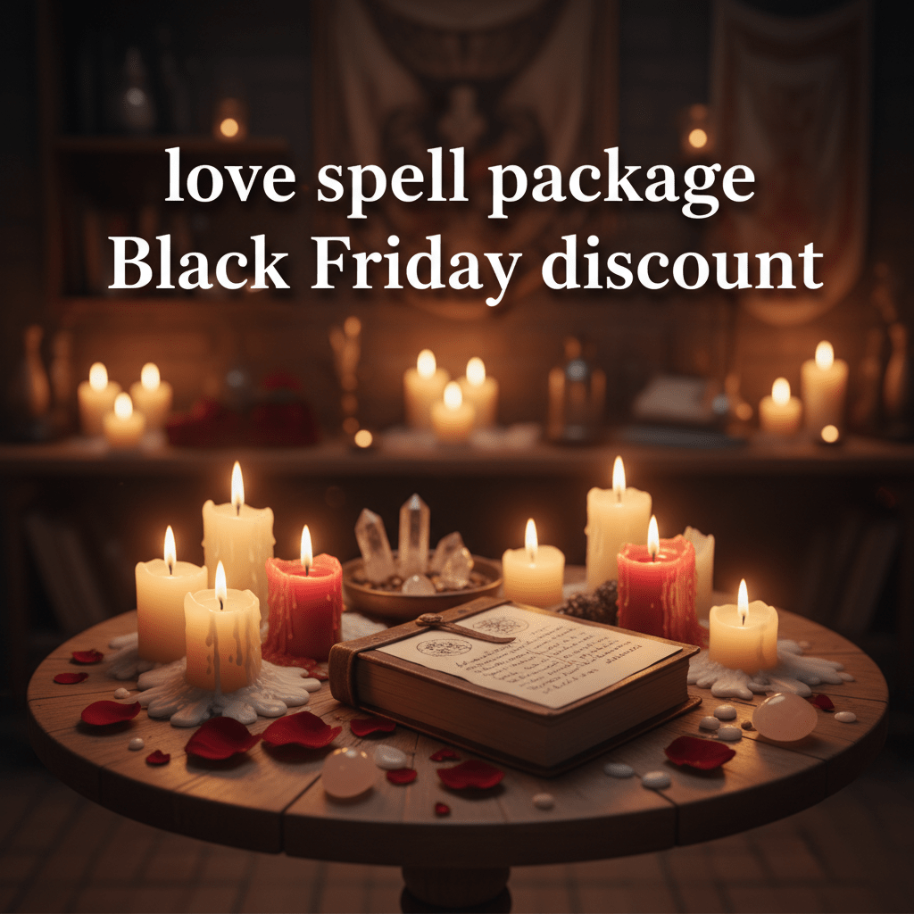 Unlock Passion: Love Spell Package Black Friday Discount - Spells and Psychics
