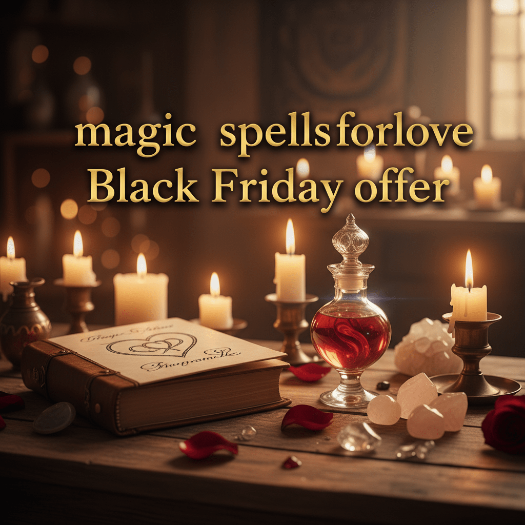 Unlock Passion: Magic Spells for Love Black Friday Offer - Spells and Psychics