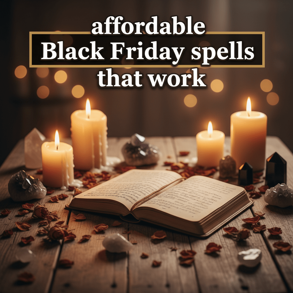 Unveil Magic with Affordable Black Friday Spells That Work - Spells and Psychics