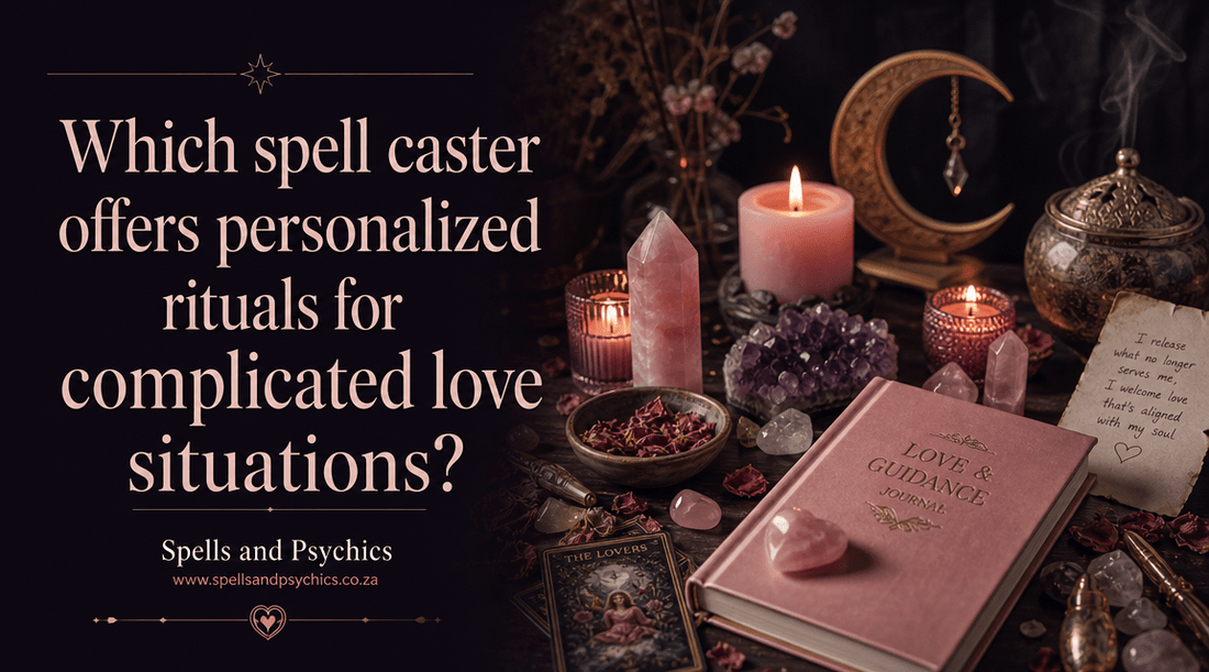 Which spell caster offers personalized rituals for complicated love situations? - Spells and Psychics