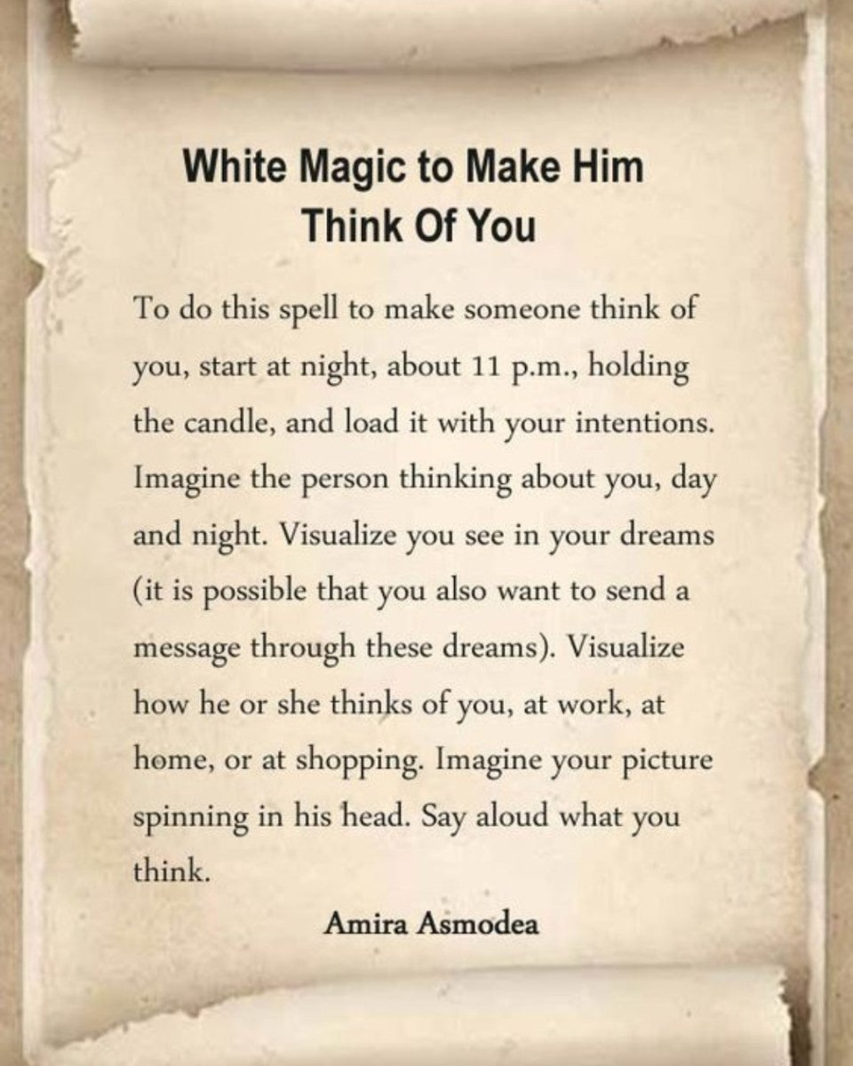White Magic to Make Him... - Spells and Psychics
