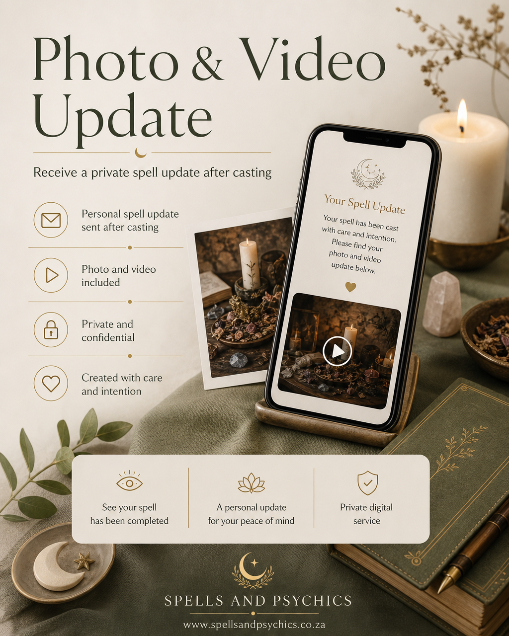 Deliciously in Love Spell for Deep Love & Attraction photo and video ritual update image