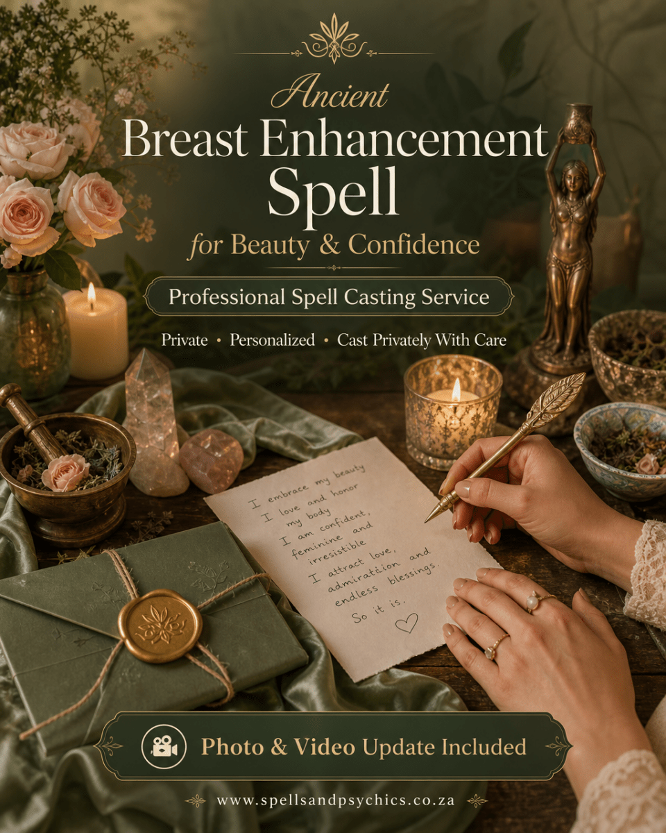 Ancient Breast Enhancement Spell for Beauty & Confidence - Spells and Psychics