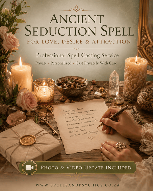 Ancient Seduction Spell for Love, Desire & Attraction - Spells and Psychics