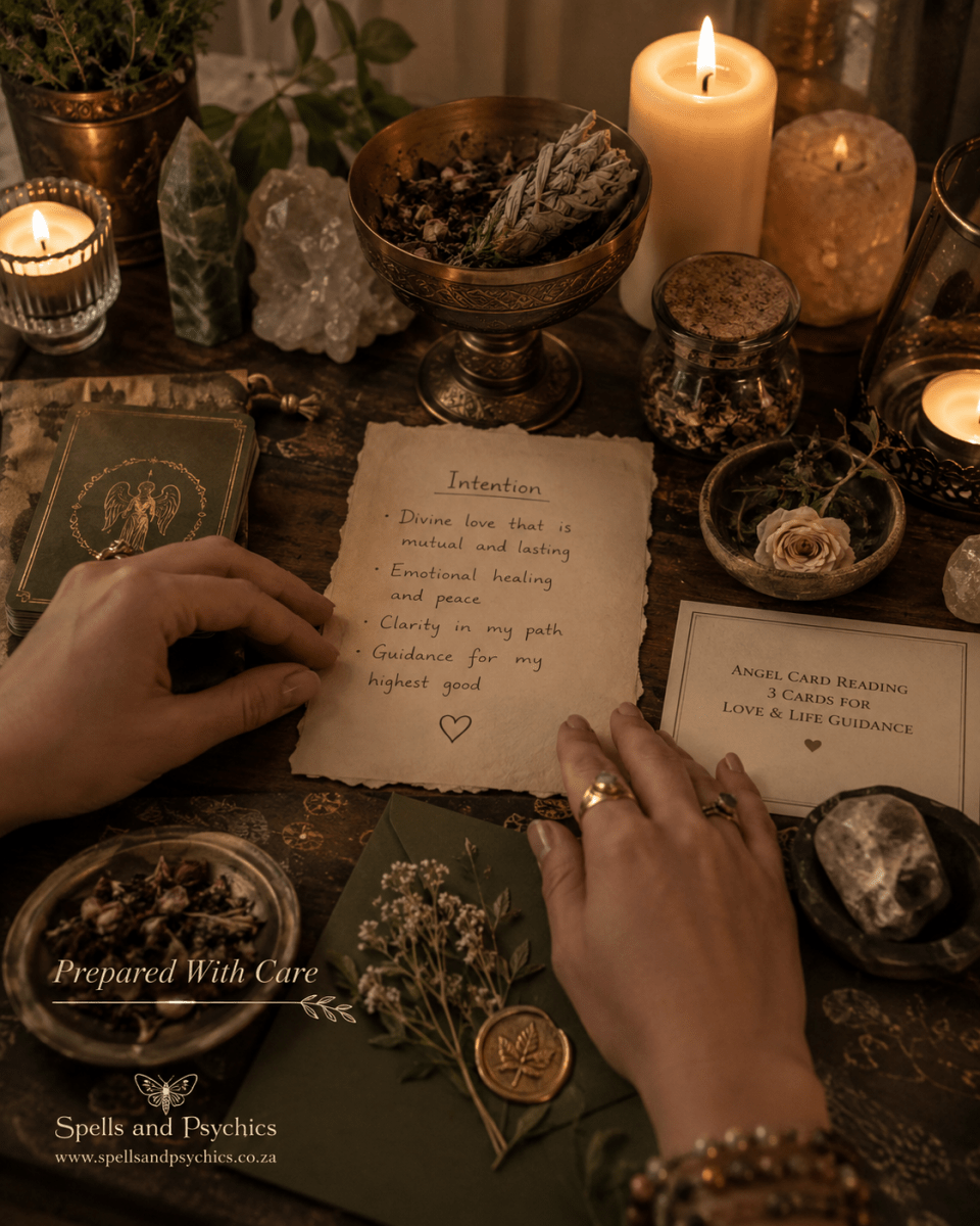 Angel Card Reading 3 Cards for Love and Life Guidance - Spells and Psychics