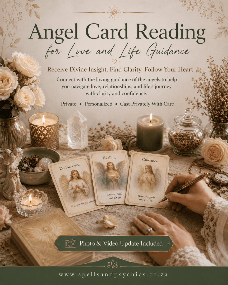 Angel Card Reading for Love and Life Guidance - Spells and Psychics