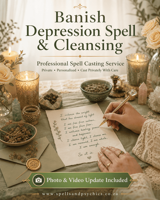 Banish Depression Spell Cast & Spiritual Cleansing - Spells and Psychics