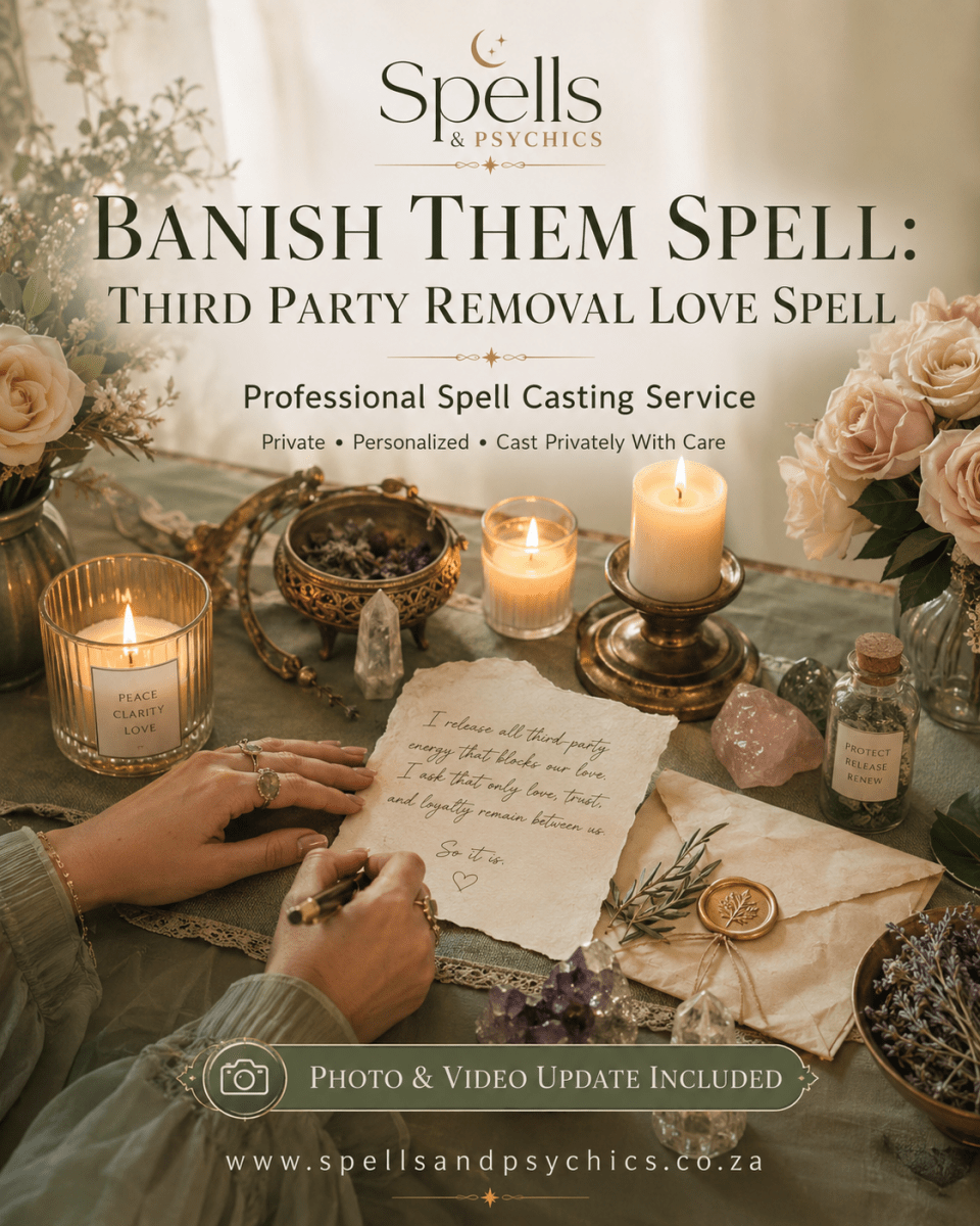 Banish Them Spell: Third Party Removal Love Spell - Spells and Psychics