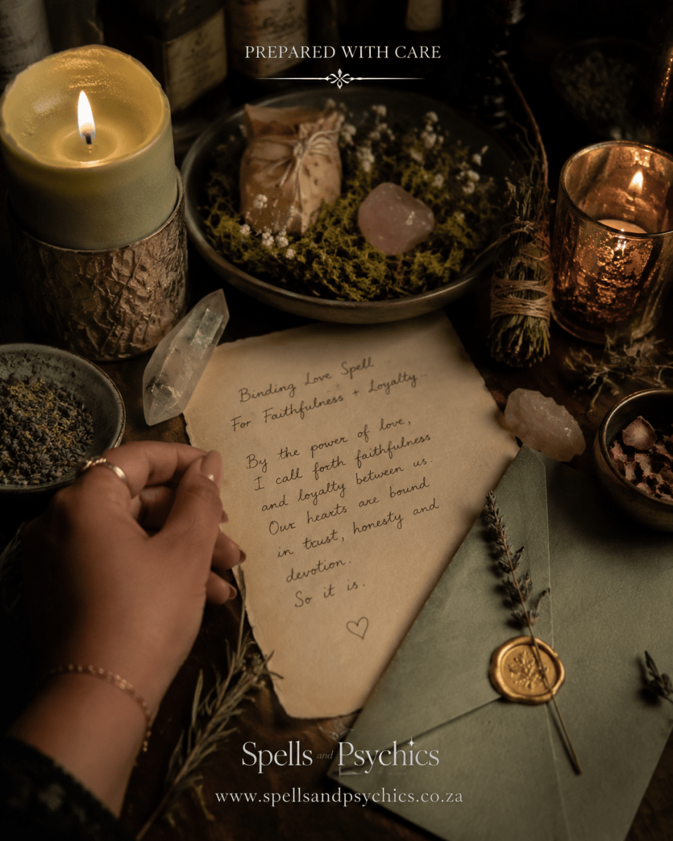Binding Love Spell for Faithfulness and Loyalty - Spells and Psychics