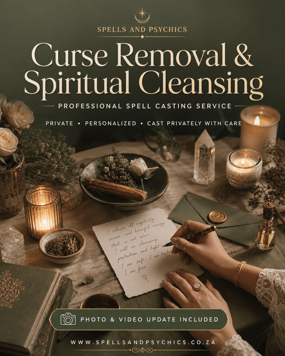 Black Magic Curse Removal Spell & Spiritual Cleansing - Spells and Psychics
