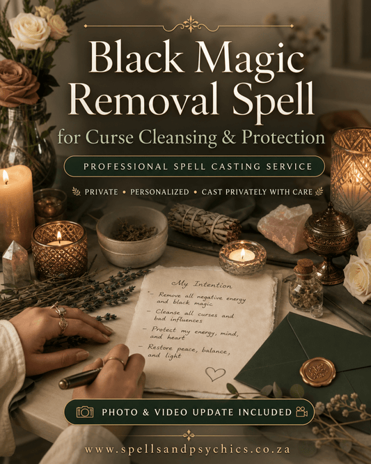 Black Magic Removal Spell for Curse Cleansing & Protection - Spells and Psychics