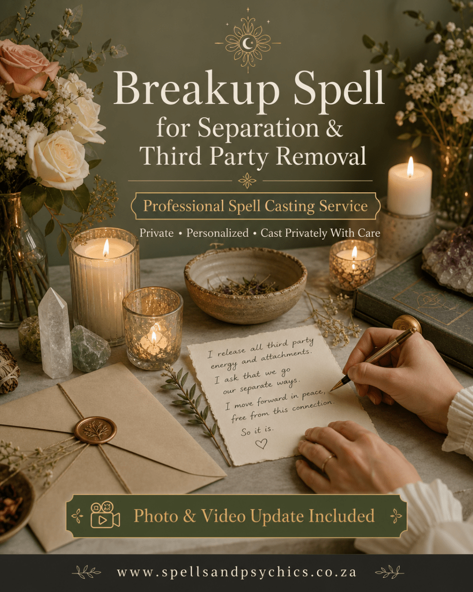 Breakup Spell for Separation & Third Party Removal - Spells and Psychics